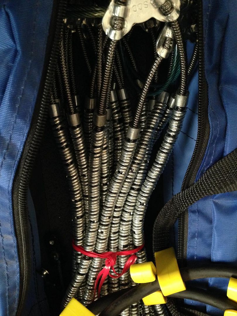 FS SCC Super Z6 snow cables and roof hatch storage bag Honda Element